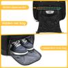 AI EN JIU Softball Bag, Baseball Bat Bag for Youth Boys Adult, Lightweight Baseball Equipment Backpack with Shoe Compartment, Bat Backpack with Fence Hook for TBall Bat, Helmet(Black) view 3