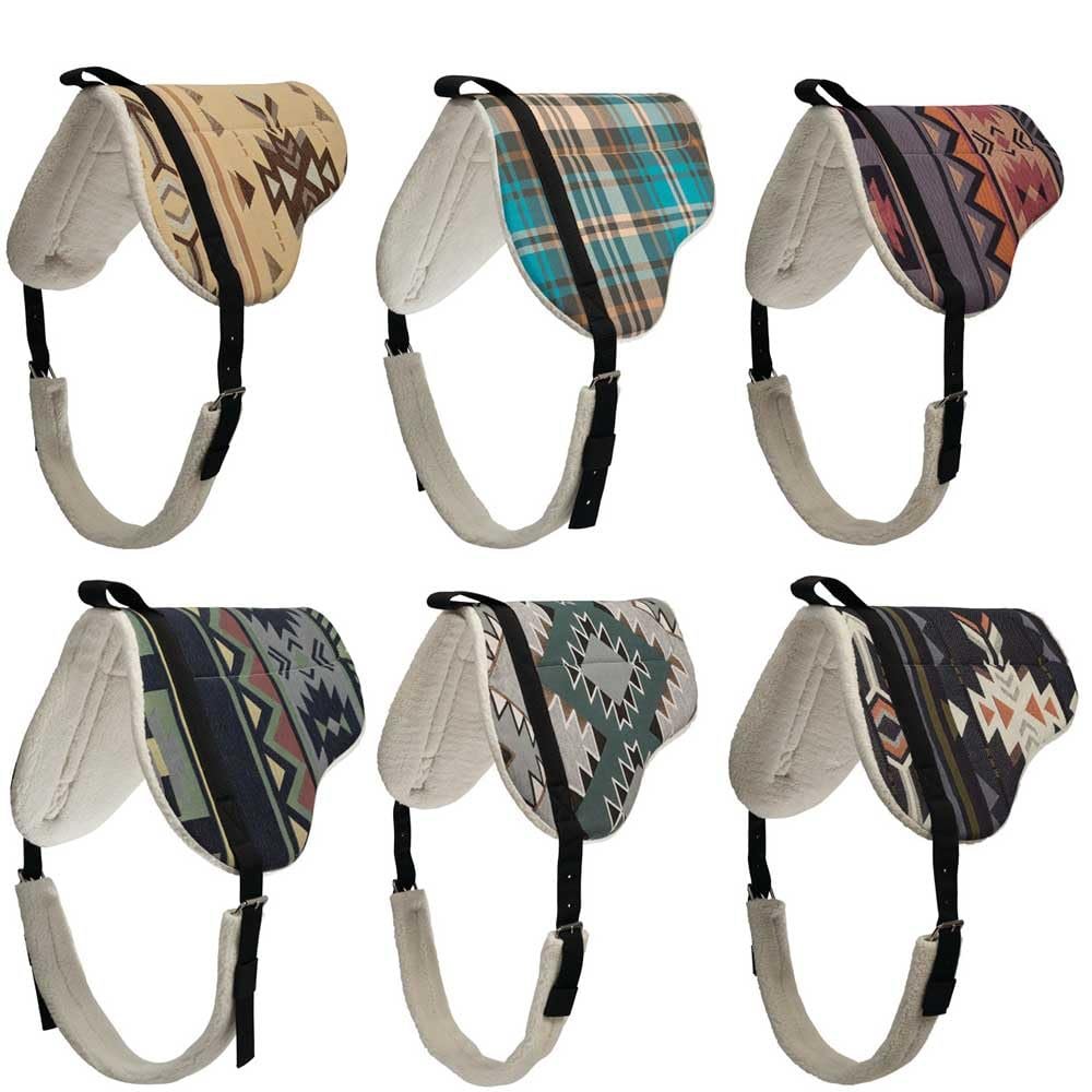 WEAVER Bareback Fleece Saddle Pad 21x35 Green