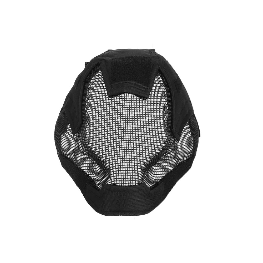 Airsoft Tactical V6 Strike Mesh Full-Face Mask (Black)