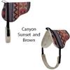 WEAVER Bareback Fleece Saddle Pad 21x35 Beige view 4