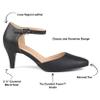 D'ORSAY PUMP HEELS IN WIDE BY JOURNEE COLLECTION view 3