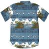 LAPG Kid's Short Sleeve Button Up Shirt, Kid's Hawaiian Shirt, Button Up Shirt for Children - 5 Branches - X-Small view 3