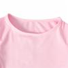 Muslim Islamic Baby Girls' Ramadan Abaya with Hijab Full Length Robe Burka Maxi Little Layettes for (Pink, 9-10 Years) view 4