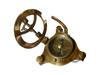 Antique Brass Sundial Round Compass for Navigation Outdoor Activities Camping Compass 3 inch view 4