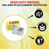 Rawyer (50 Pack) Emergency Thermal Survival Blankets, Mylar Blankets for Outdoor, Camping, Hiking, Survival in Harsh Weather, Large Silver Thermal Sheets, Heavy Duty Survival Gear (50, 84x52) view 2