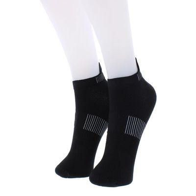 On Men's Ultralight Low Sock, Black/White, S