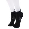 On Men's Ultralight Low Sock, Black/White, S view 1