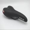 Economy Vuelta Road Bike Saddle with Comfort Groove Unisex Black Road Hybrid Bicycle view 1