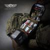 EVERLIT Advanced Emergency Trauma Kit, CAT GEN-7 Tourniquet Mil-Spec Nylon Laser Cut Pouch with 36" Splint, Military Combat Tactical IFAK for First Aid Response Bleeding Control (Woodland) view 3