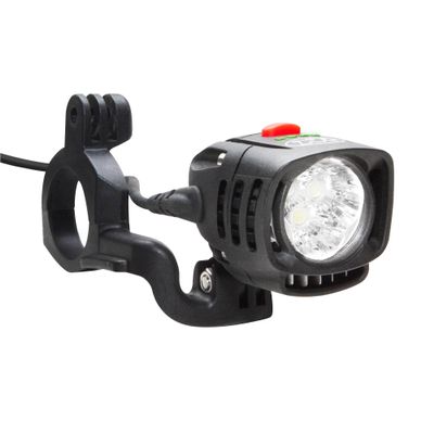 NiteRider EPro 1000 E-Bike Headlight 1000 Lumen Hardwired Electric Bike Light, IP64 Water Resistant, 2 Modes Steady/Pulse, 12V40V Compatible, Handlebar Mount, for Class 1/2/3 E-Bikes
