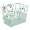 Retrospec Apollo Front Bike Basket With Detachable Steel Mesh Design - Removable Bicycle Basket With Built-in Handle for Shopping & Storage - 9.5in X 7.5in X 14in view 1