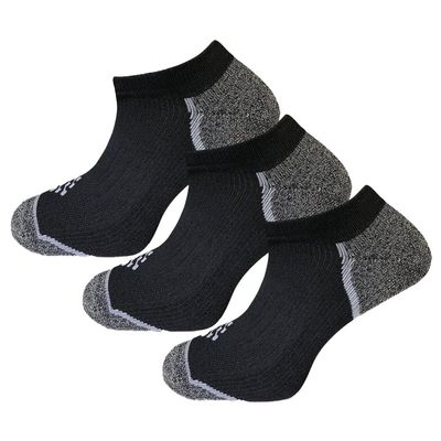 True Energy Women's Ankle Socks - Sport Socks with Compression + Infrared - 3 Pairs