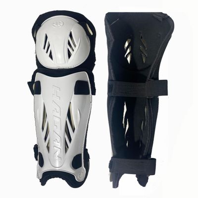 H-3.0 Shin Pads (Non-Adjustable) White Senior 13"