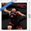 Trends International NBA Toronto Raptors - Scottie Barnes 22 Wall Poster, 22.375" x 34", White Framed Version view 3
