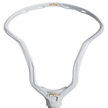 STX Crux Pro Girls Lacrosse Head - Unstrung-White