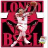 Trends International NBA Chicago Bulls - Lonzo Ball 22 Wall Poster, 22.375" x 34", Premium Poster & Push Pin Bundle view 1