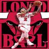 Trends International NBA Chicago Bulls - Lonzo Ball 22 Wall Poster, 22.375" x 34", Premium Poster & Push Pin Bundle view 4
