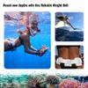 Aquatic Hunt - Premium Silicone Dive Weight Belt 50" (1.27M) Freediving Spearfishing Scuba view 3