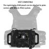 WoSporT Tactical Medical Molle First Aid Pouch Two Piece System Micro Med kit Emergency Hunting Bag(Medium Size) view 3