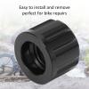 Bicycle Thru Axle Nut, Mountain Bike Thru Axle Nut M12 X 1.5mm Aluminum Alloy Bike Hubs Tube Shaft Nut Bicycle Accessories view 4