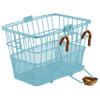 Retrospec Apollo Detachable Front Bike Basket Steel Half-Mesh with Integrated Detachable Hooks and Built-in Handle, Easy Assembly and Portability for Bicycles view 2