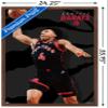 Trends International NBA Toronto Raptors - Scottie Barnes 22 Wall Poster, 22.375" x 34", Mahogany Framed Version view 3