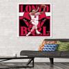 Trends International NBA Chicago Bulls - Lonzo Ball 22 Wall Poster, 22.375" x 34", White Framed Version view 2