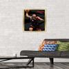 Trends International NBA Toronto Raptors - Scottie Barnes 22 Wall Poster, 22.375" x 34", Gold Framed Version view 2