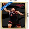 Trends International NBA Toronto Raptors - Scottie Barnes 22 Wall Poster, 22.375" x 34", Gold Framed Version view 3