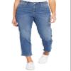 Seven7 Women's Misses Hight Rise Straight Leg Jean, 6 Blue view 1