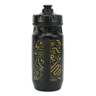 BORDSTRACT Bike Sports Water Bottle, 18.5oz Easy Squeeze Leakproof Plastic Outdoor Cycling Kettle Strong for Men Women Mountain Riding Camping Hiking