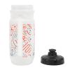 BORDSTRACT Sports Water Bottle, 550ml/18oz Squeeze Water Bottle with Athletic Design, Leak Proof BPA Free Water Bottle for Cycling, Gym, Hiking, Traveling (White) view 2