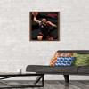 Trends International NBA Toronto Raptors - Scottie Barnes 22 Wall Poster, 14.725" x 22.375", Mahogany Framed Version view 2