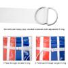 Flag Football Set - 14 Durable Belts with 42 Flags, Bonus 4 Cones and 1 Drawstring Bag (21 Red and 21 Blue) for Youth & Adults view 3
