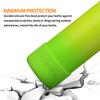 Farsea Protective Silicone Boot for 12oz - 40oz Stainless Steel Insulated Water Bottles, Anti-Slip Sleeve Cover, Bottom Boot (12-24oz, Lemon Green) view 4