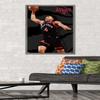 Trends International NBA Toronto Raptors - Scottie Barnes 22 Wall Poster, 22.375" x 34", Barnwood Framed Version view 2