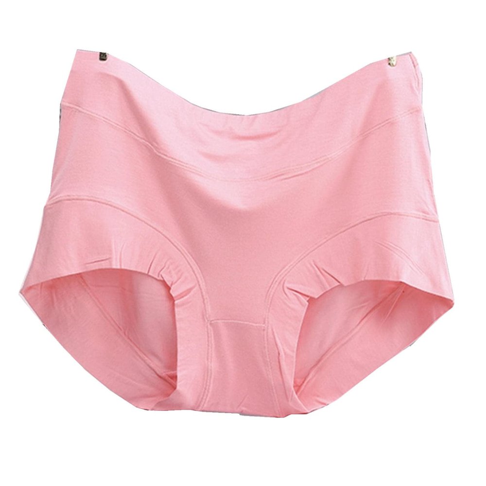 4 Pieces Plus Size Panties Comfortable Modal Lingerie Women Underwear Pretty Panty Elastic Briefs (Color : 07, Size : 4XL)