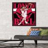 Trends International NBA Chicago Bulls - Lonzo Ball 22 Wall Poster, 22.375" x 34", Black Framed Version view 2