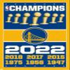 Trends International NBA Golden State Warriors - Champions 22 Wall Poster, 22.375" x 34", Unframed Version view 1