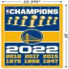 Trends International NBA Golden State Warriors - Champions 22 Wall Poster, 22.375" x 34", Unframed Version view 3