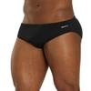 Sporti Mens Hydrolast Solid Swim Briefs - Athletic Swimsuit Training for Swimmers - Competition Pool Training Swim Briefs for Men - Black - 34 view 1