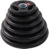 Habiba Dumbbell Plates Dumbbell Plates 2pcs Cast Iron Barbell Bumper Plate Home Black Rubber 5 cm Olympic Weight Plates for Fitness Bodybuilding Non-Slip view 4