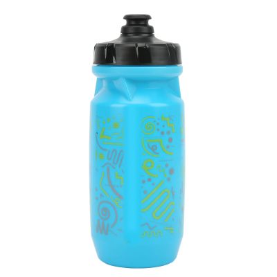 BORDSTRACT Sports Water Bottle, 550ml/18oz Squeeze Water Bottle with Athletic Design, Leak Proof BPA Free Water Bottle for Cycling, Gym, Hiking, Traveling (Blue)