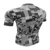 De Soto Skin Cooler Full Zip Tri Top Short Sleeve - FVSC - (Graphite Camouflage, Small) view 2