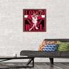 Trends International NBA Chicago Bulls - Lonzo Ball 22 Wall Poster, 14.725" x 22.375", Mahogany Framed Version view 2