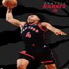 Trends International NBA Toronto Raptors - Scottie Barnes 22 Wall Poster, 22.37" x 34.00", Premium Poster & Push Pin Bundle view 4