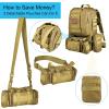 CVLIFE Tactical Backpack Military Army Rucksack 60L Large Assault Pack Detachable Molle Bag view 2
