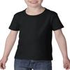 Apparel Globe Toddler Heavy Cotton Short Sleeve T-Shirt, Black, 2T view 1