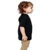 Apparel Globe Toddler Heavy Cotton Short Sleeve T-Shirt, Black, 2T view 3