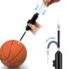 BROTOU Ball Pump & Bike Pump, Inflate Air Pump with 3 Needles, 2 Nozzles and 2 Bike Tire Valve Adapter Hand Pump Kit for Soccer Ball, Basketball, Volleyball, Balloons, Bikes view 4